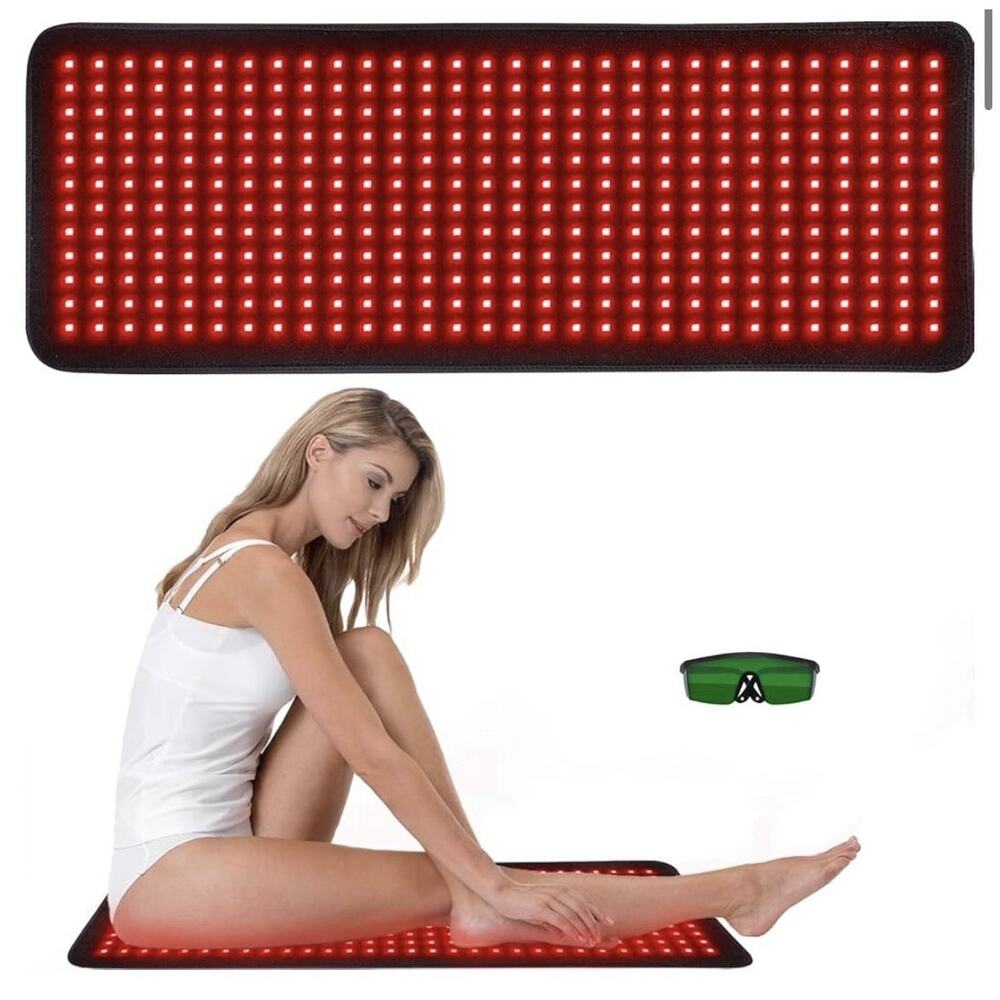 Bonodave Infrared Red Light Mat Pad 31.5 x 11.8, 3 Settings, Timer